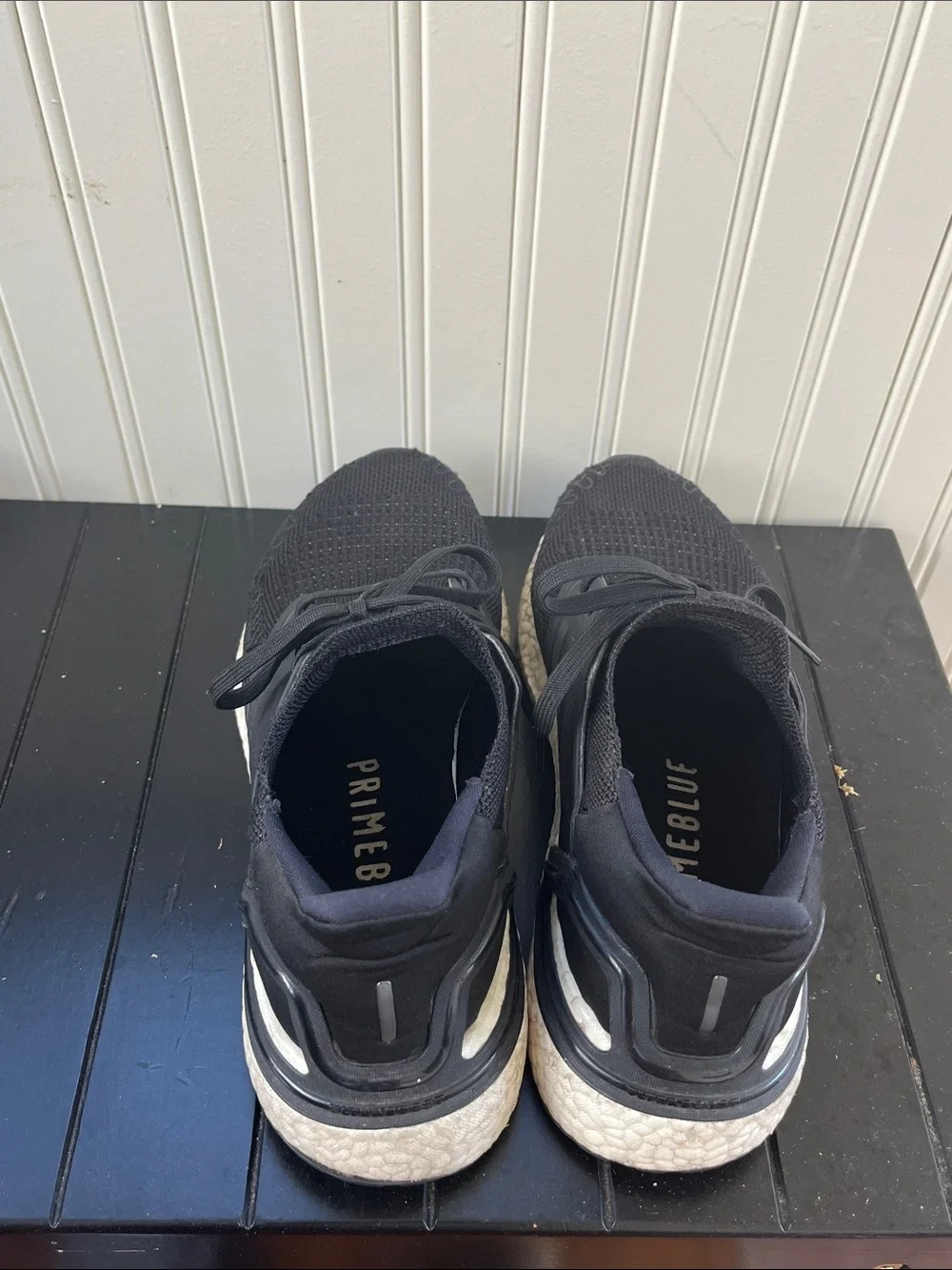 Adidas Black and White Ultraboost Size 10.5